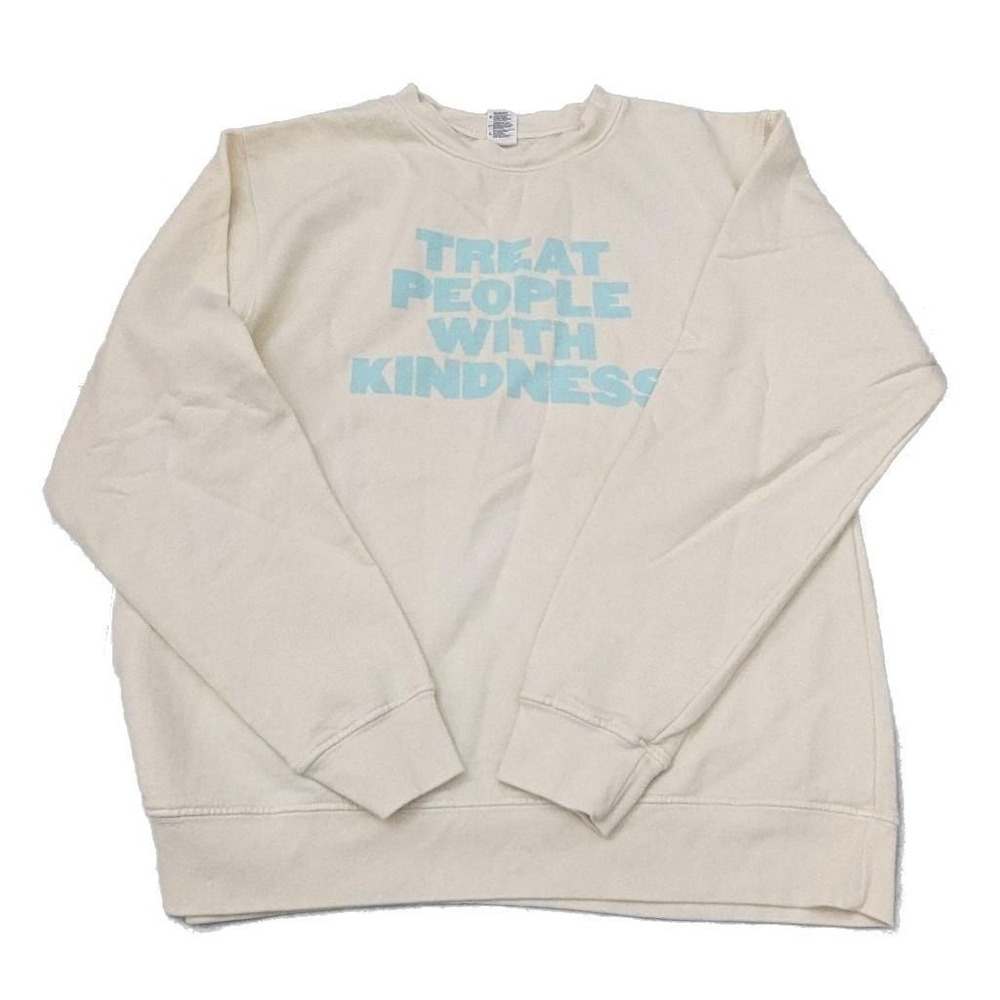 Harry‎ Styles Treat People With Kindness Cream Crewneck Sweatshirt